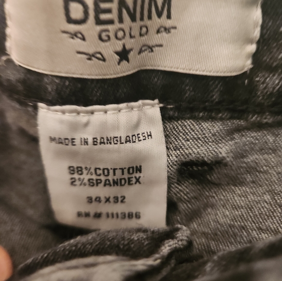 Denim Gold mens jeans size 38x32 - Picture 3 of 3